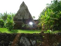 A typical Hawaiian home or Hale