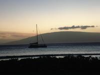 View from the hotel in Maui