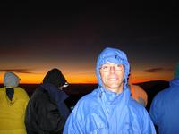 The Sun Rise at the Haleakala Crater