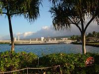 The view out of the center to a WWII submarine