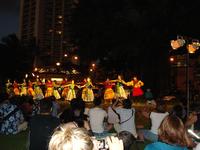 local girls dancing traditional hawaiian dances