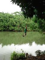 We stopped for fun in the water