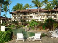 The Sheraton Beach front hotel on Kuai