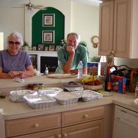 Mom & Ralph are waiting for food :)